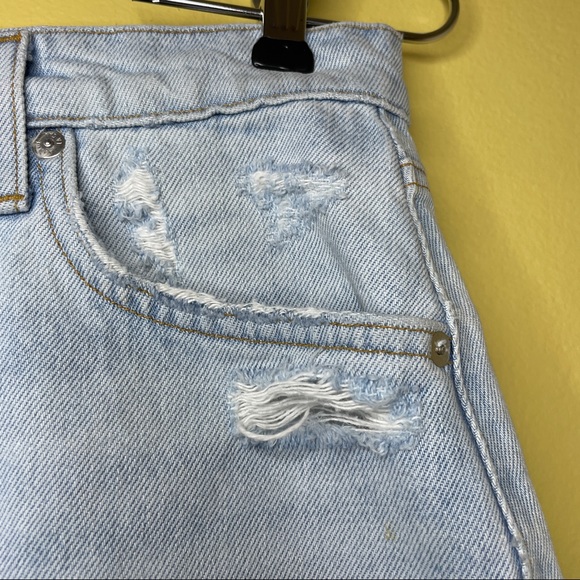 Agolde Quinn Mini Skirt Vega - Picture 5 of 12